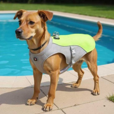 Охолоджуючий жилет для собак SinCalor - Cooling Vest Green, 3XL