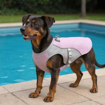 Охлаждающий жилет для собак SinCalor - Cooling Vest Pink, S
