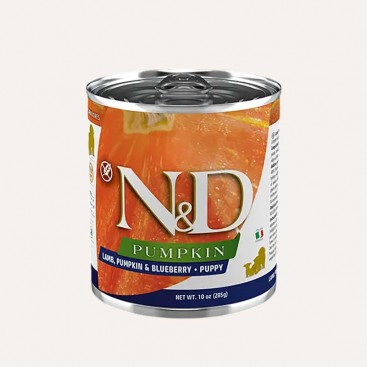 Влажный корм для собак тыква, ягненок, черника Farmina - PUPPY ALL BREEDS, 285 г