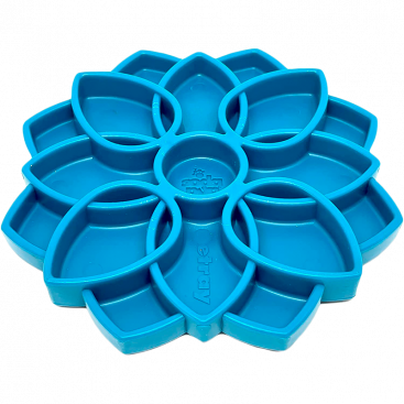 Миска  для повільного годування SodaPup - Mandala, блакитний
