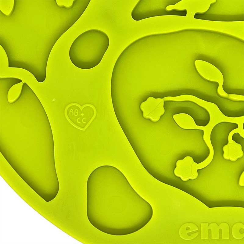 Силіконовий килимок для злизування ласощів SodaPup - Tree of Life eMat, Green