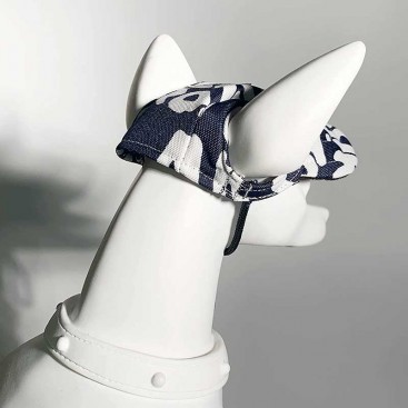 Кепка для собак Tail Up - Cap dark blue letters, M
