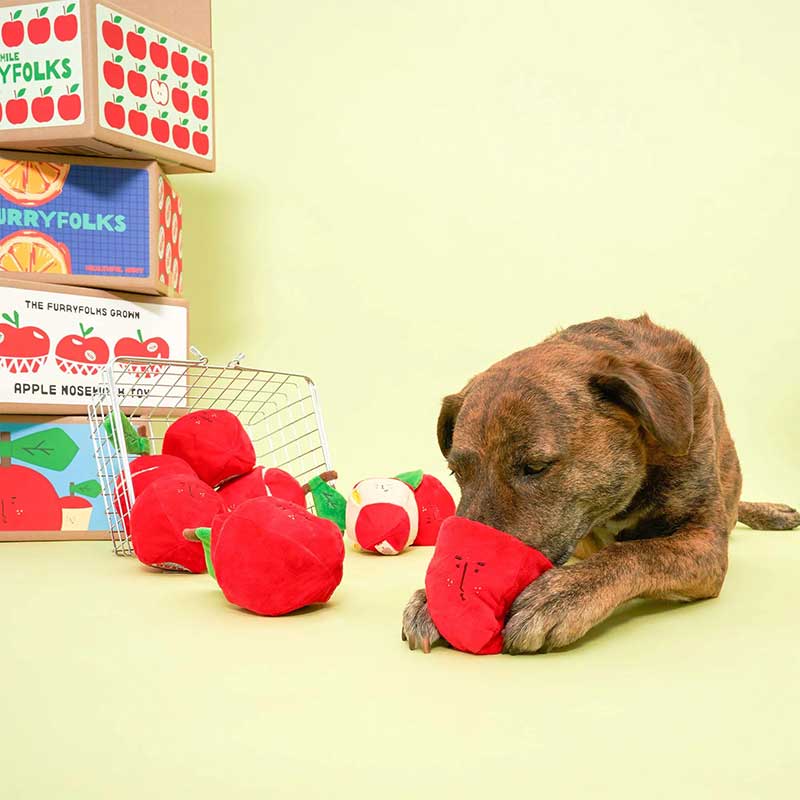 Интерактивная игрушка для лакомства thefurryfolks - Nosework Toy Apple