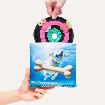 Інтерактивна іграшка для ласощів thefurryfolks - Nosework Toy Vinyl