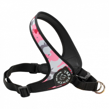 Шлея для собак Tre Ponti - Easy Fit Camouflage Onix Pink, размер 1,5