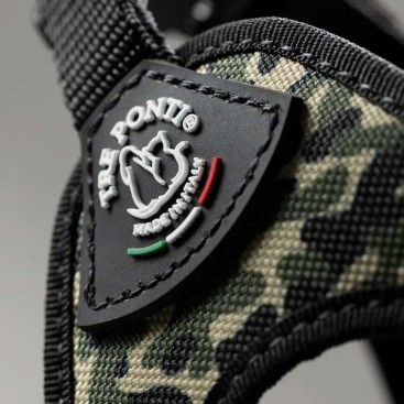 Шлея для собак Tre Ponti - Easy Fit adjustable girth Green camo, розмір 1,5