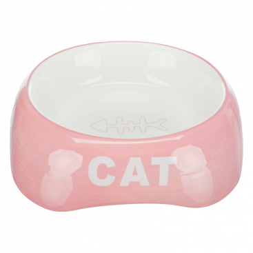 Керамічна миска для котів Trixie - Cat Pink, 200 мл