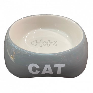 Керамічна миска для котів Trixie - Cat Grey, 200 мл