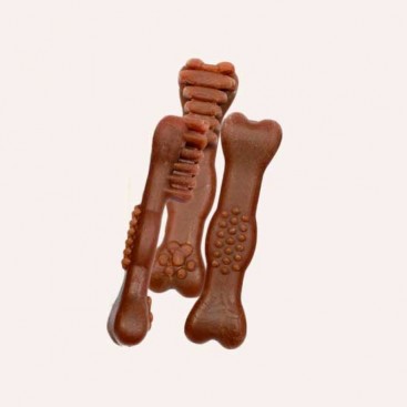 Ласощі для собак з яловичиною Wanpy - Toothbrush Chews Beef, 100 г