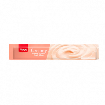 Ласощі для котів з тунцем і лососем Wanpy - Tuna salomon creamy treats, 70 г