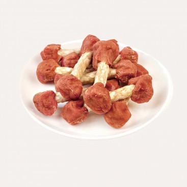 Ласощі для собак з в'яленим ягням Wanpy - Lamb Jerky Dumbbells, 100 г