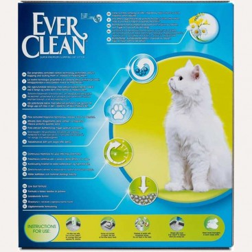 Наповнювач для котячих туалетів ароматизований Ever Clean - Spring Garden, 6 л