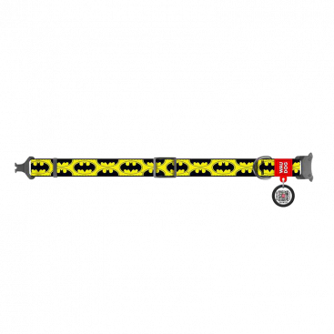 Нашийник для собак Collar - WauDog Nylon Batman logo, ш-25 мм, дл.31-49 см