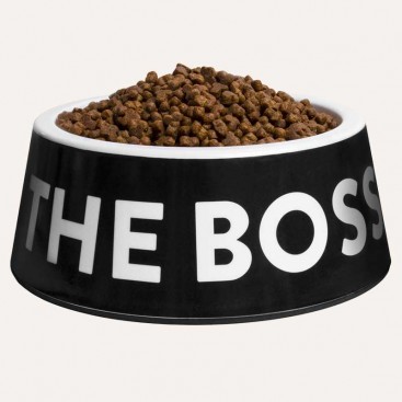 Миска меламиновая I'M THE BOSS Zee.Dog - Zee.BLACK, S