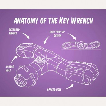 Игрушка для собак Zee.Dog - Key Wrench