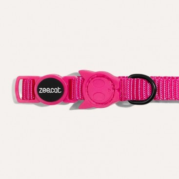 Ошейник для котів світлодіодний Zee.Cat - Pink LED