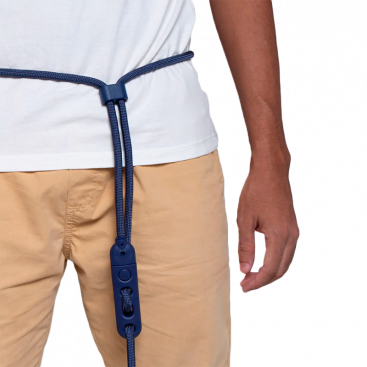 Поводок для собак Zee.Dog - Dark Blue Hands-Free 120 - 240 см