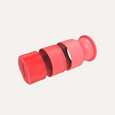 Миска для собак, регулируемая по высоте Zee.Dog - Zee.Bowl Coral, 30 см
