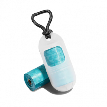 Диспенсер с рулоном пакетиков Zee.Dog - Transparent Poop Bag Dispenser