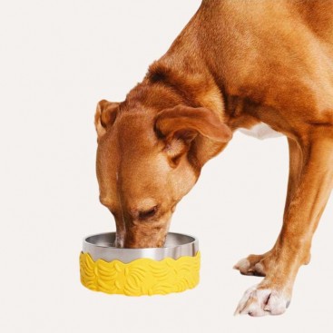 Миска для собак Zee.Dog - Tuff Bowl Bossa Banana