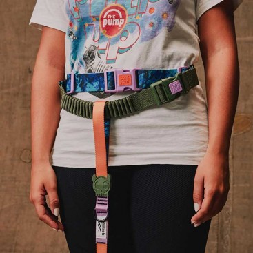 Ремінь для бігу з амортизуючим ременем-повідком Zee.Dog - Zee.Run Belt Trekk