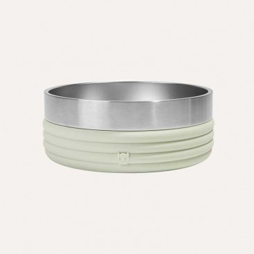 Миска для тварин на силіконовій основі Zee.Dog - Tuff Bowl Medium Rings Sage