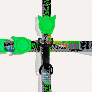 Набор шлей и поводок для кошек Zee.Cat - LORDS OF ZEE.TOWN MANIFESTO HARNESS + LEASH SET