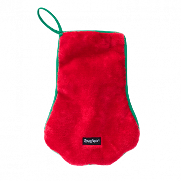 Святкова панчоха у формі лапки ZippyPaws - Holiday Stocking Red Paw