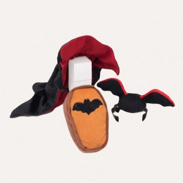 Комплект іграшок з пищалкою та накидка Дракули на Halloween Zippy Paws - Costume Kit Dracula