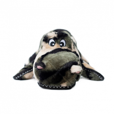 Іграшка для собак з рохкаючим звуком Zippy Paws - Grunterz Cameron the Camo Gator