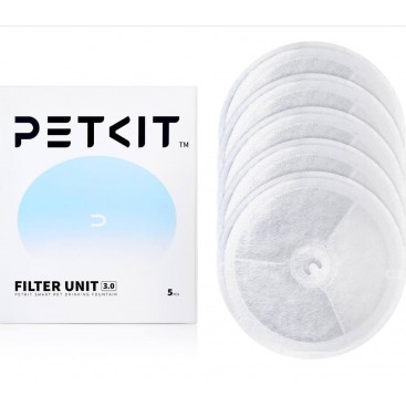 Змінні фільтри до фонтанів для пиття PetKit - Filter Unit 3.0, 5шт