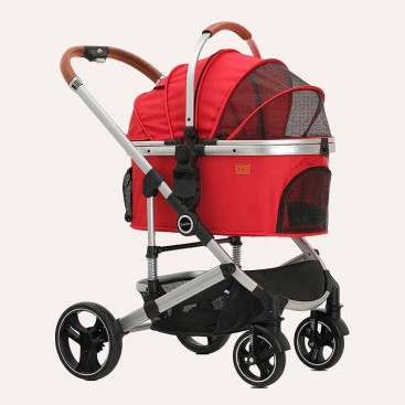 Візок для собак 2 в 1 Blahoo - Red Stroller