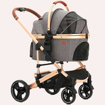 Візок для собак 2 в 1 Blahoo - Grey Stroller