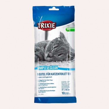 Змінні пакети для котячого лотка Trixie - Simple & Clean 48*37см 10 шт