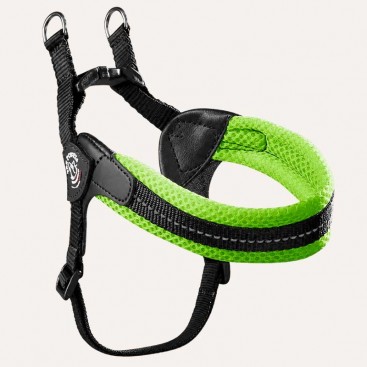 М'яка сітчаста шлея Tre Ponti - Easy Fit Neon Mesh з регулюванням - Green, розмір 1