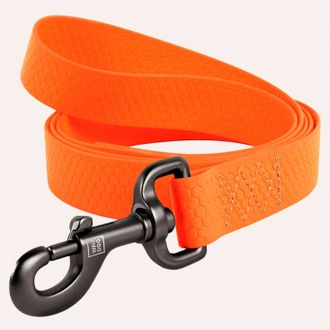 Водостійкий повідець WauDog - Waterproof Orange M, 305 см