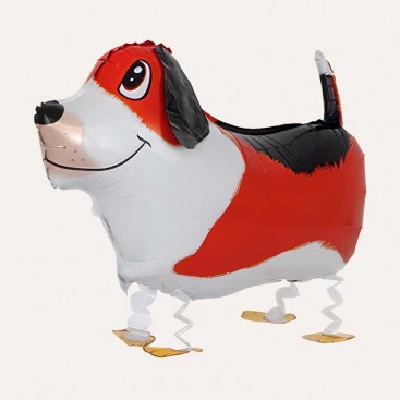 Повітряна кулька 3D на день народження песика Fiesta - 3D Red Dog