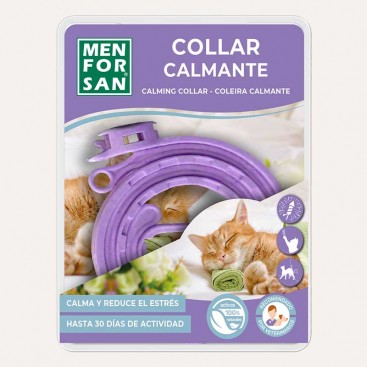 Успокаивающий ошейник для кошек Menforsan - Anti Stress Calming Collar For Cat, 33 см