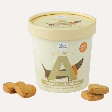 Беззернове печиво для собак з бананом та йогуртом Hygge - Vitamina A