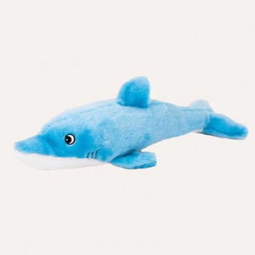 М'яка іграшка для собак з пищалкою, Дельфін, Zippy Paws - Jigglerz Dolphin