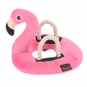 М'яка іграшка для собак фламінго Pet Play - Flamingo Float