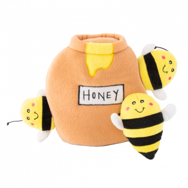 Мягкая игрушка для собак горшок с медом Zippy Paws - Honey Pot