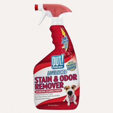 Усовершенствованное средство для удаления пятен и запахов OUT - Advanced Stain&Odor Remover, 945 мл