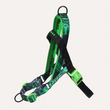 Шлея для собак Zee.Dog - Glitch Error #410 Softer Walk Harness, L