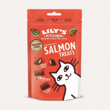 Ласощі для котів з лососем Lily's Kitchen - Cat Treats - Salmon 60 г