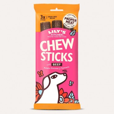 Жувальні палички з яловичиною Lily's Kitchen - Chew Sticks Beef 120 г