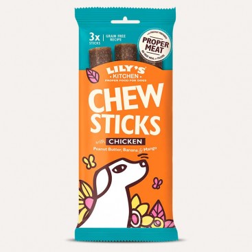 Жувальні палички з куркою Lily's Kitchen -  Chew Sticks Chicken 120 г