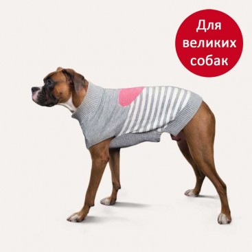 Свитер для больших собак PetsIn - Big Heart, 3XL