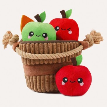 Мʼяка іграшка для собак HugSmart - Apple Basket