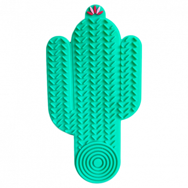 Силіконовий килимок для злизування ласощів у формі кактуса Wpaier - Cactus